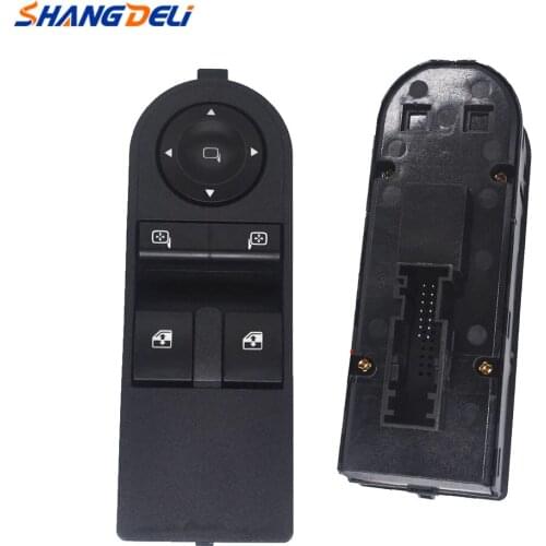 Power Window Control Switch Window Lift Button Switch Panel For Vauxhall Astravan Zafira Opel Astra H 2005-2015 Car accessories