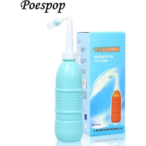 POSEPOP Bathroom Portable Bidet Sprayer Travel Bidet Bottle Anus Handheld Bidet Hygiene Personal Cleaning Washing Spray Shower