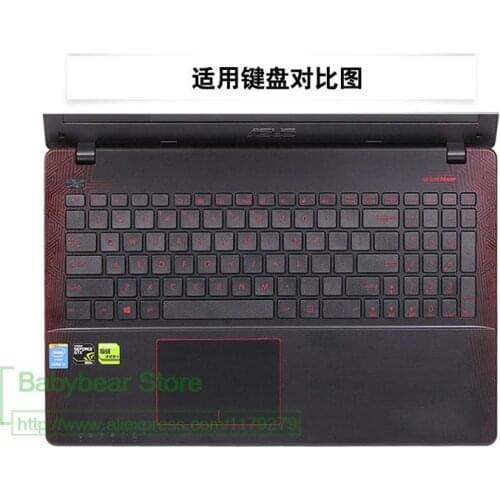 Silicone Protective Notebook 15.6 Inch Keyboard Cover For Asus K56 K501L K550 K552 K555 K70 K751L N50 N51 N53 N56 N501J N550