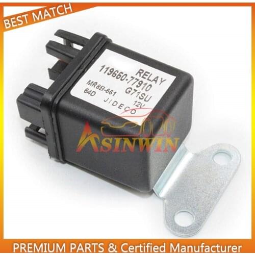 1pc High Quality Plug Relay 12V 119650-77910 MR8B-451 Fits For Yan-mar NGK G71Su John Deere Cub Cadet