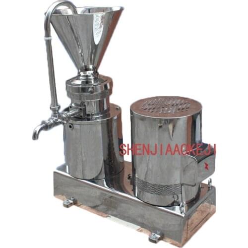 1PC Food Colloid Mill Grinding Machine JMF-120 Soybean Split Mode Colloid Mill Stainless Steel Home Ultrafine Fluid Refiner 380V