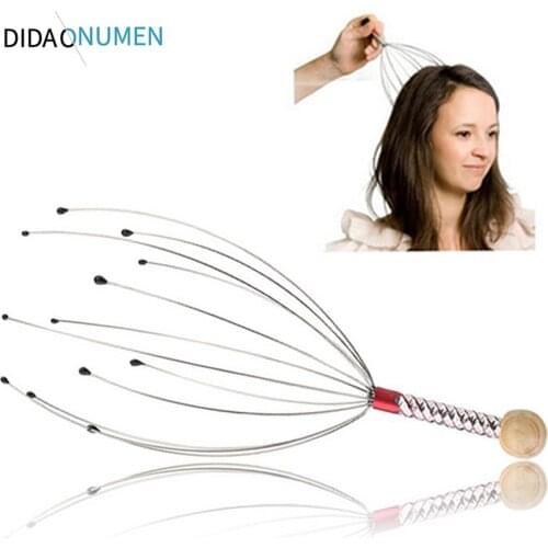 1Pcs Octopus Head Scalp Neck Equipment Stress Release Relax Massage Body Massager Tens Massage for the head