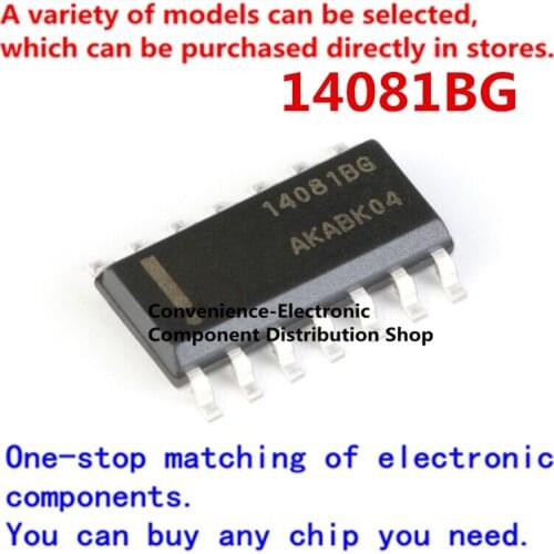 10PCS/PACK 14081BG SMD SOP MC14081BDR2G SOIC-16 14 level binary counter/oscillator