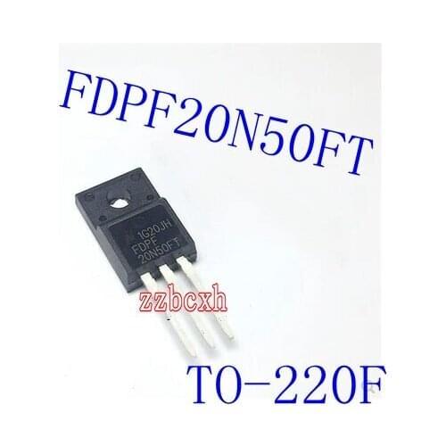 5PCS/LOT New original In Stock FDPF20N50FT TO-220F