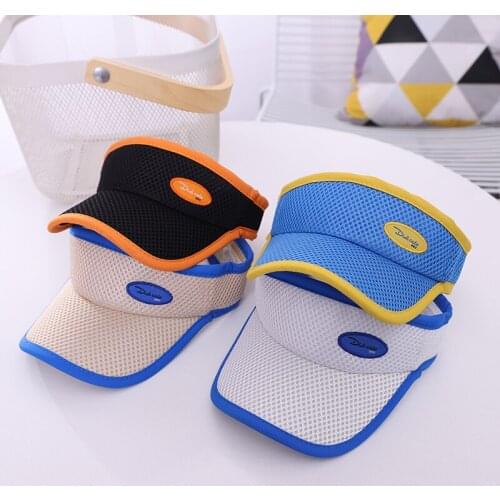 Doitbest Breathable Child mesh Baseball Cap summer Hip Hop Empty top kids sun Hats Boys Girls Caps childs snapback Hat gorras