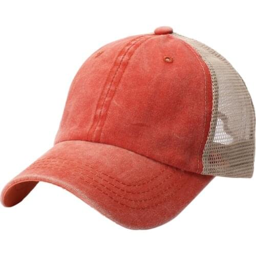 Unisex Women Men Outdoor Baseball Caps Cotton High Quality Hats Patchwork Mesh Adjustable Hip Hop Cap Casual Бейсболка Женская