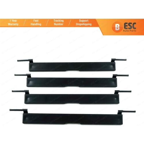 ESR564-1 4x Roof Luggage Rack Carrier Mounting Molding Port Bag Rail Cover Trim 51137312617 for BMW 3 F30 F31 F34 F35 114*12 mm