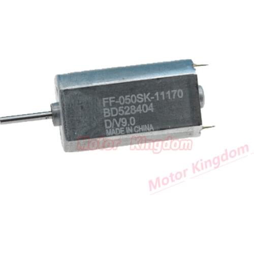FF-050SK-11170 DC 3V-12V 9V 14000RPM High Speed Precious Metal Brush D/V9.0 Micro Mute Electric Motor for Car CD DVD Player