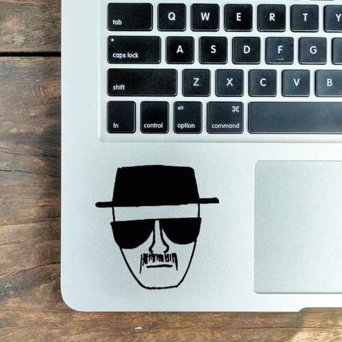 Heisenberg Bad Breaking Laptop Sticker for Macbook Air Pro 16" Retina 11 12 13 15 inch Mac Book Skin HP Notebook Trackpad Decal