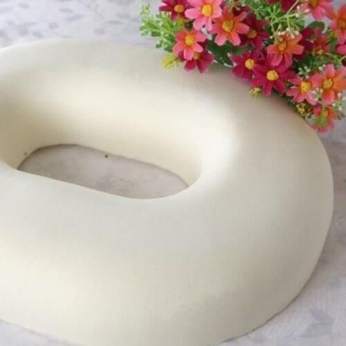 Hot Memory Foam High Resilience Beautiful Buttocks Oval Cushion, Hemorrhoids Pregnant Women Hollow Postoperative Cushion F8192