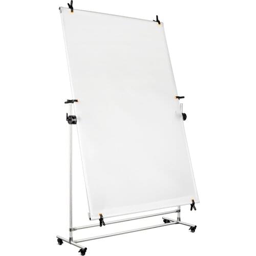 Scrim Jim Cine Kit Backdrop Stand and Pulleys w/ Diffusion Gels Filter Lighting Diffuser Film for Photography & video Studio