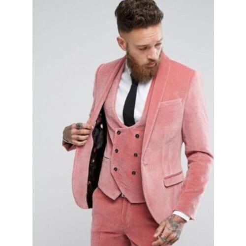 Mens Suits Work Wedding Suit Party Office Work Wear Custom Made Smoking homme de mariage Three Pieces Suit(Jacket+Pants+Vest)