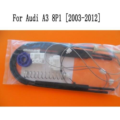 For Audi A3 8P 8P1 2003-2012 Hatchback 2/3 Door Left Front Window Regulator Repair Kit