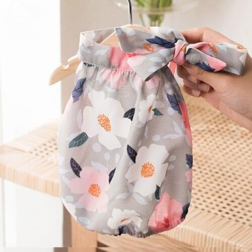 Dog Shirts for Dogs Summer New Floral Bowknot Puppies Two-legged Clothes Cats Thin Breathable Suspender Skirt Pet Clothes
