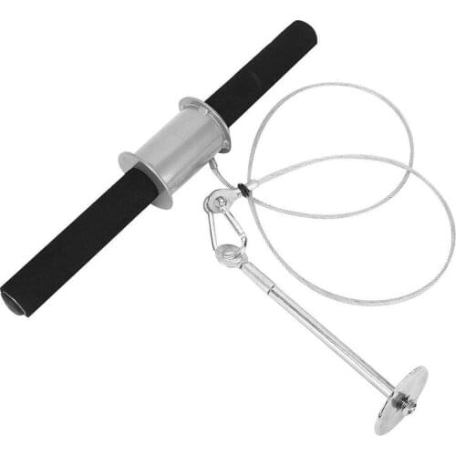 Forearm Exerciser Wrist and Forearm Blaster Forearm Strengthener Wrist Roller for Home Gym Exercise with Handle