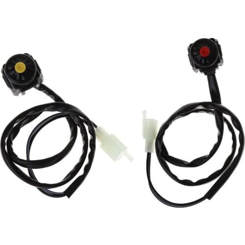 Universal ATV Motorcycle Dual Sport Dirt Quad Start Horn Kill Off Stop Switch Button Motorbike Accessories