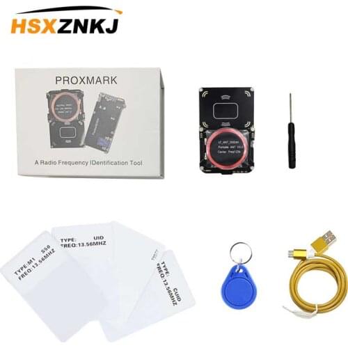 RFID Developer Version Proxmark3+Chameleon Access Card UID Crack Encrypted Reader Writer 13.56MHZ NFC Smart Chip Card Duplicator