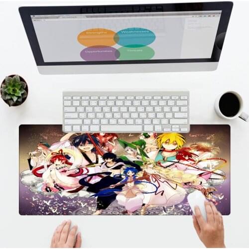 XGZ High Quality Anime Precision Sewing Mouse Pad Rubber Non-slip Speed Version Player Game Mouse Pads Gaming Keyboard Mats