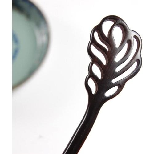 Traditional Vintage Ancient Chinese Hairpins Carved Wooden Hair Fork Ethnic Hair Clips Chop Sticks for Hair Women Girl Bride