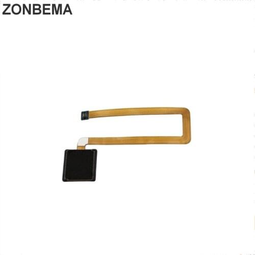 ZONBEMA 10pcs Home Fingerprint Return Button Key Scanner Touch ID Sensor Ribbon Flex Cable For Huawei Mate 7