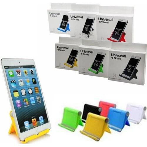 200PCS Foldable Stand Holder Portable Desktop Adjustable Bracket Lazy Mount Holder for iphone xs Samsung HTC Cell phone