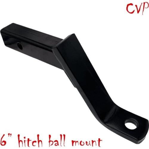 CVP Towbar Tongue Ball Mount Hitch Heavy Duty Trailer Towball Tow Hitch Mounting 6" RV Parts Camper Accessories Caravan