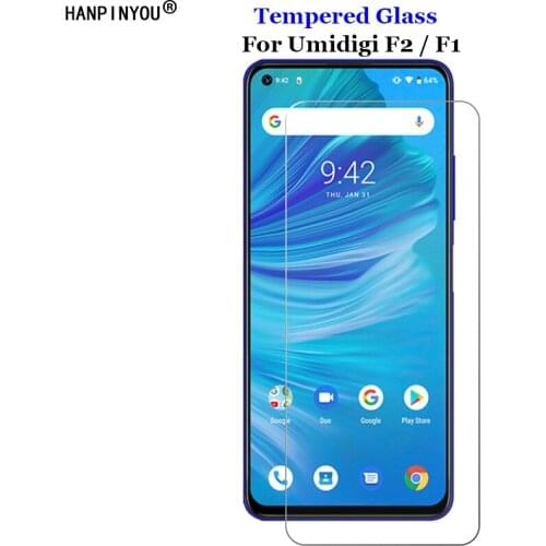 For Umidigi F2 6.53" Tempered Glass 9H 2.5D Premium Screen Protector Film For Umidigi F1 / F1 Play 6.3"