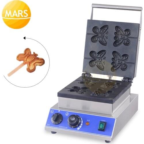 Electric Waffle Maker Iron Machine Baker Belgian Waffles on a Stick Waffle Baking Equipment Non-stick Egg Cake Baker 220V 110V