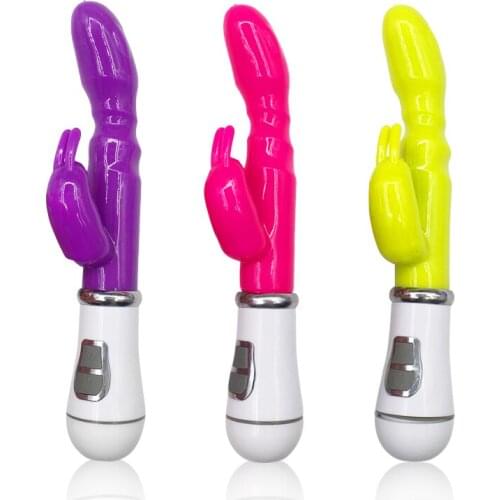 Adult Toys Dildo Vibrator Sex Toy Double Rod Masturbation Rabbit Vibrator Utensils Adult Sex Product Vibrator for Women sex toys