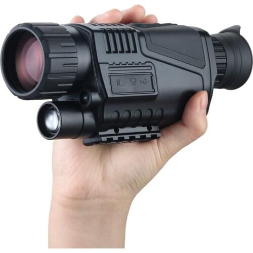 SunGusOutdoors 5X40 Infrared Night Vision Monoculars Goggles Telescope with 200M Range for Adults Wildlife Hunting Monitoring