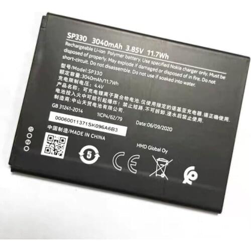 New Original 3040mAh SP330 Battery For Nokia C3 2020 TA-1258 Smart Mobile Phone In Stock With Tracking Number