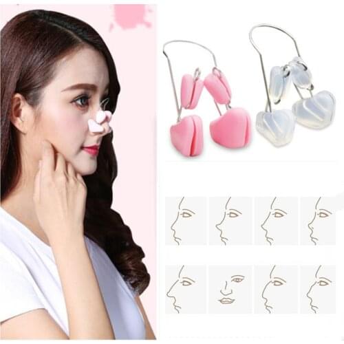 Nose Up Lifting Shaping Shaper Orthotics Clip Beauty Nose Slimming Massager Straightening Clips Tool Nose Up Clip Corrector