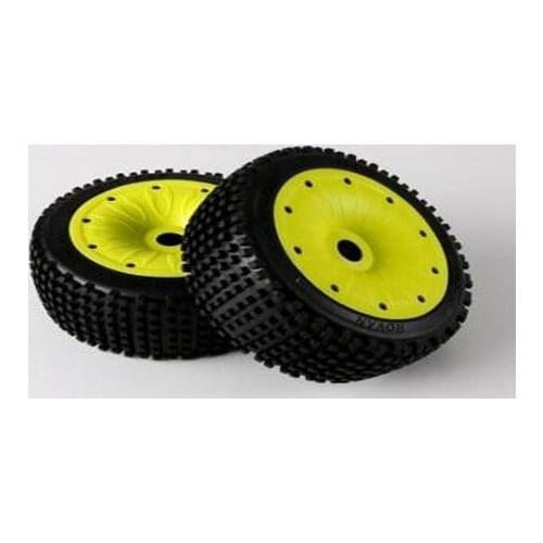 ROVAN ROFUN SLT small nail tire assembly with sealing frame (General BAHA 4WD /LOSI 5VIE-T LT)