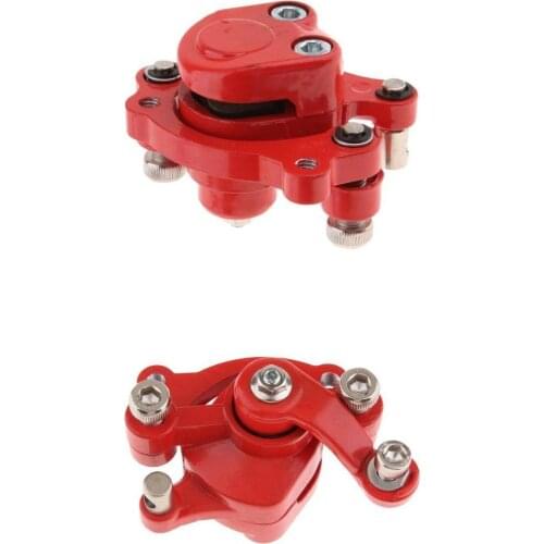 2xFront Brake Caliper Replacement Red for 49cc Dirt Mini Pocket Bike Scooter