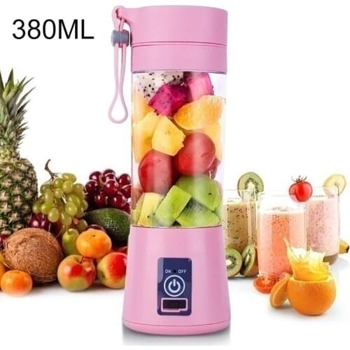 2/4/6 Blades Mini USB Portable Squeeze Fruit Juicer Home Travel Electric Smoothie Juice Maker Blender Machine Portable Water Cup