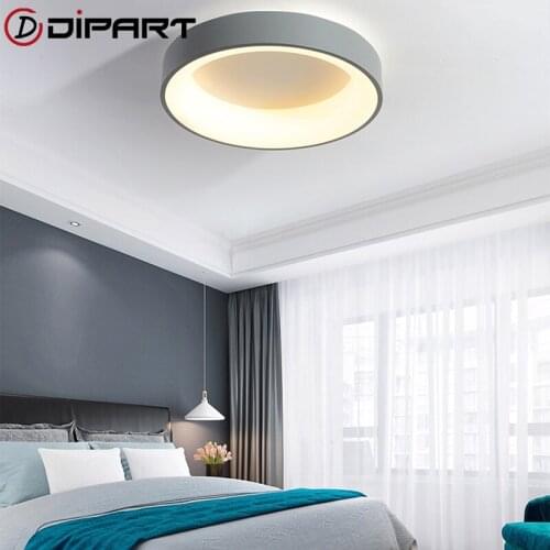 Modern Nordic LED Ceiling Lights For Bedroom Kitchen Post Modern Lighting Ceiling Lamp Dimmable With Remote Creative Living room