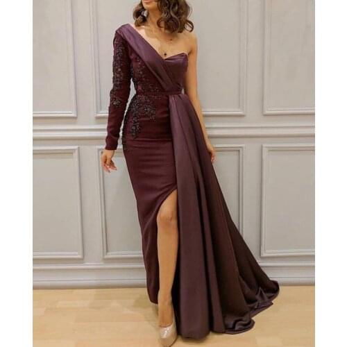 Trust Linda Womens One Shoulder Evening Dresses