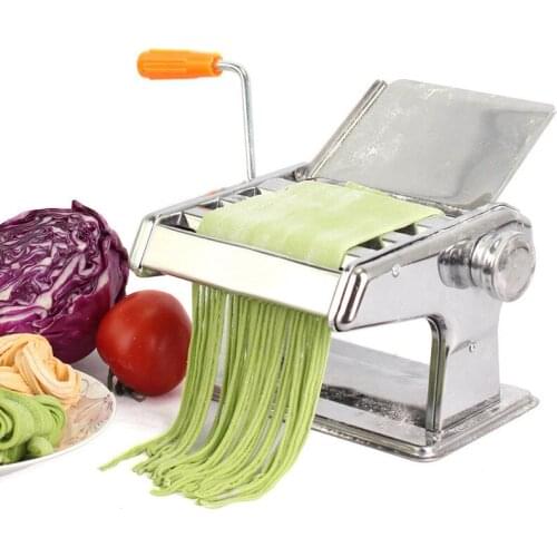 XMT-HOME Manual pasta machine noodle maker press making device pasta cutter slicers stainless steel gadgets