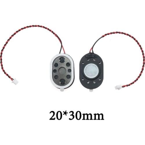 1pc New 8ohm 1.5W Electronic Dog GPS Navigation Speaker 8R 1.5W 2030 20*30*4mm With Cable Terminal For Electronic Equipment