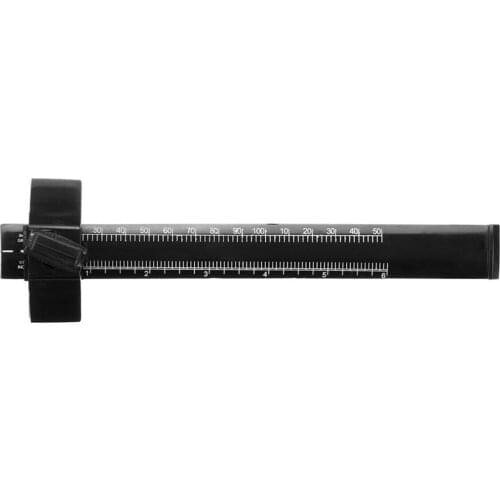 1pc Precision Metric Imperial Adjustable Plastic Gauge 6" Woodworking Mortise Marking Gauge Carpentry Measurement Hand Tool