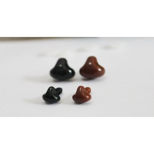 100pcs/lot 12x10mm--20x17mm new plush toy animal safety nose + washer--size & color option