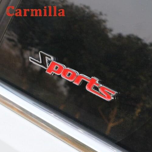 3D Sport Emblem Logo Auto Truck Decor Pattern Badge Sticker for Skoda Octavia Rapid Kodiaq Octavia A5 Suzuki Swift Jimny Samurai