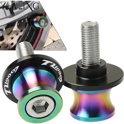 8mm Swingarm Stand Screws CNC Motorcycle Swing Arm Spools Sliders bobbins FOR SUZUKI TL1000S TL 1000S 1997 1998 1999 2000 2001