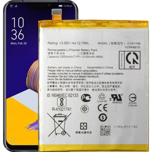 C11P1708 Battery For ASUS ZenFone 5 ZE620KL X00QD Battery Replacement Repair Part