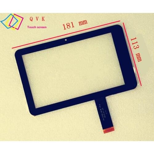 Black 7 inch for Digma iDnD7 / globusgps GL-700 / ICONBIT NETTAB SKY 3g Duo / ZTE E9 touch screen free shipping