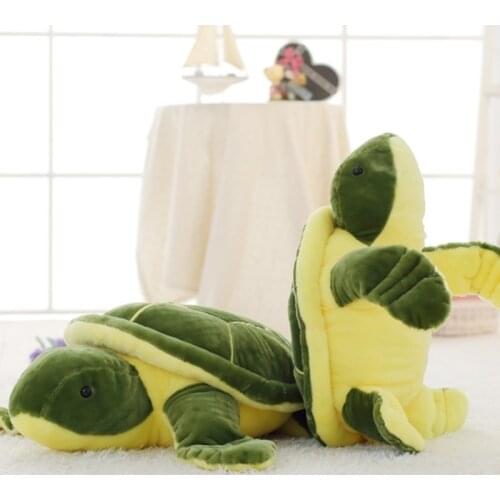 Giant plush animals turtle doll Large Tortoise Plush Toy Cushion sofa pillow kawaii plush Birthday Christmas Halloween Gift