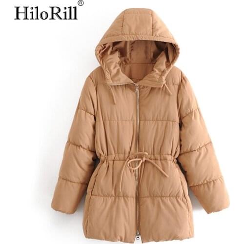 Женские парки с капюшоном HiloRill China At AliExpress