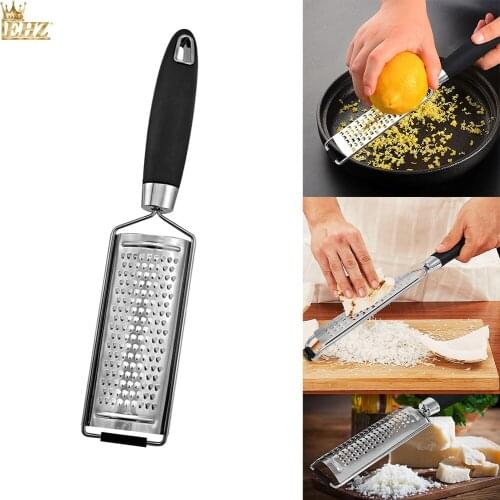Kitchen Graters Cheese Grater Stainless Steel Citrus Lemon Zester Garlic Ginger Nutmeg Spice Chocolate Shredder Grater Tool