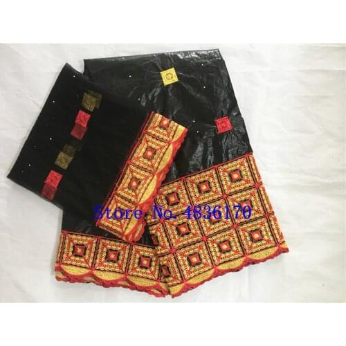 Guinea brocade fabric african bazin riche lace high quality bazin riche brocade 2019 latest basin riche brocade 5+2yards/lot