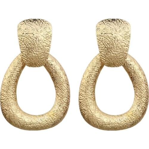 New ZARAS creative jewelry high-grade elegant crystal earrings round Gold and silver earrings wedding party earrings for woman